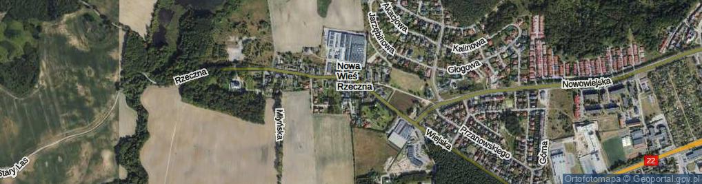 Zdjęcie satelitarne Osiedlowa ul.